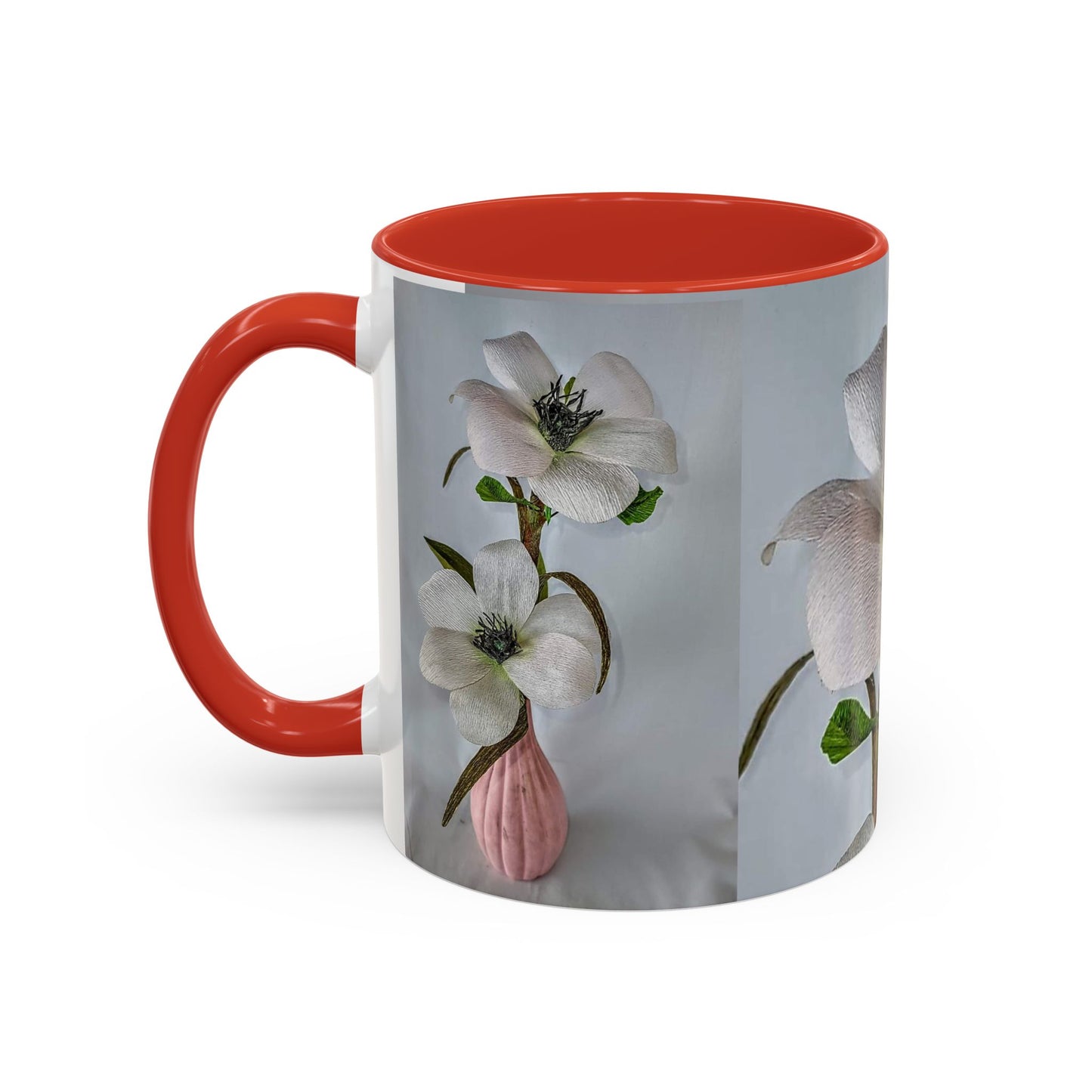 Coffee Mug Pinky Panther White Flower