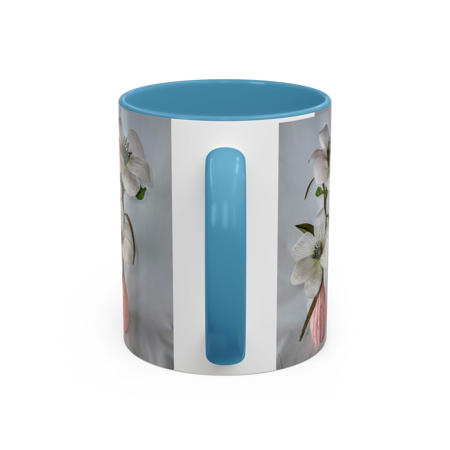 Coffee Mug Pinky Panther White Flower