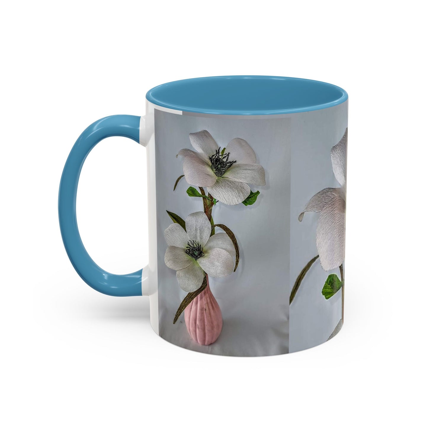 Coffee Mug Pinky Panther White Flower