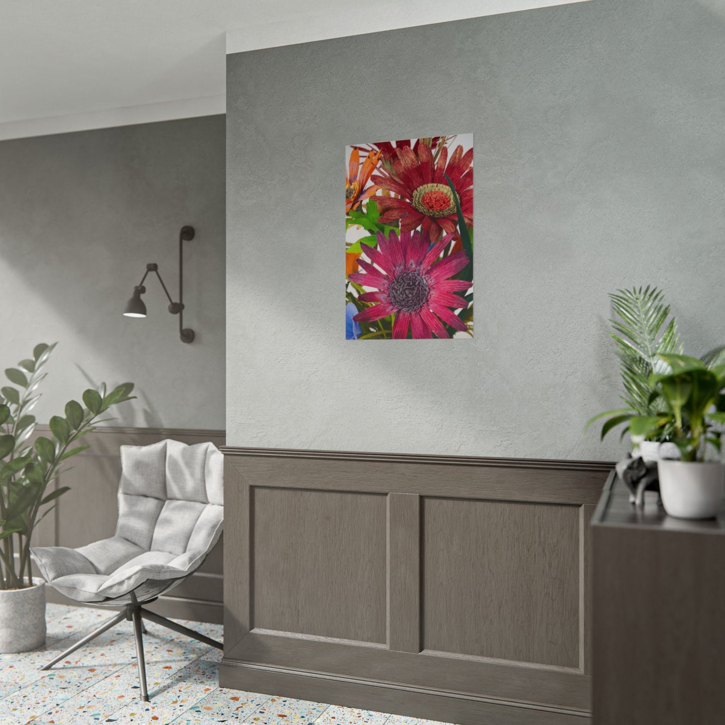 Poster Print - African Daisies, Color the World with Love of Artistic experience