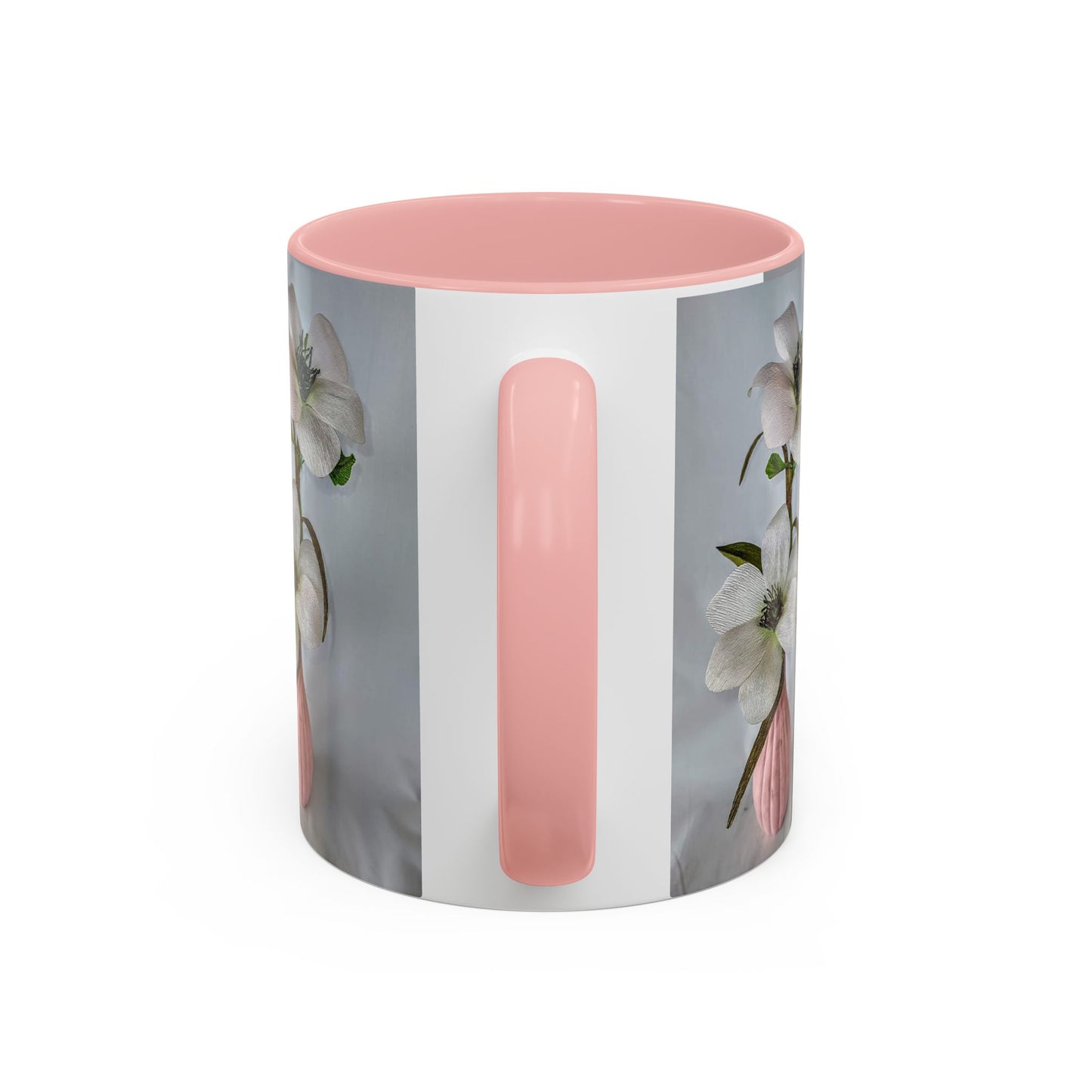Coffee Mug Pinky Panther White Flower