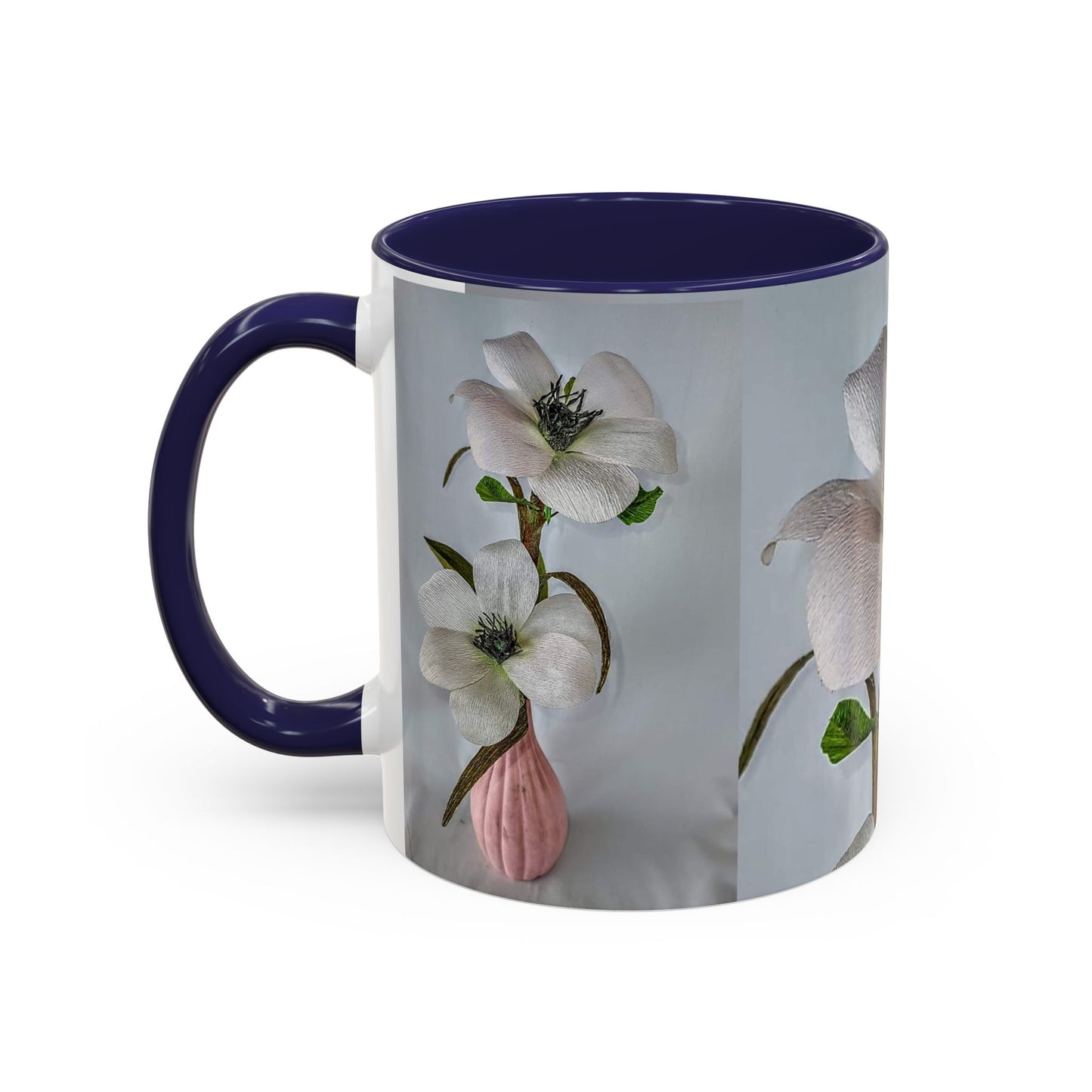 Coffee Mug Pinky Panther White Flower