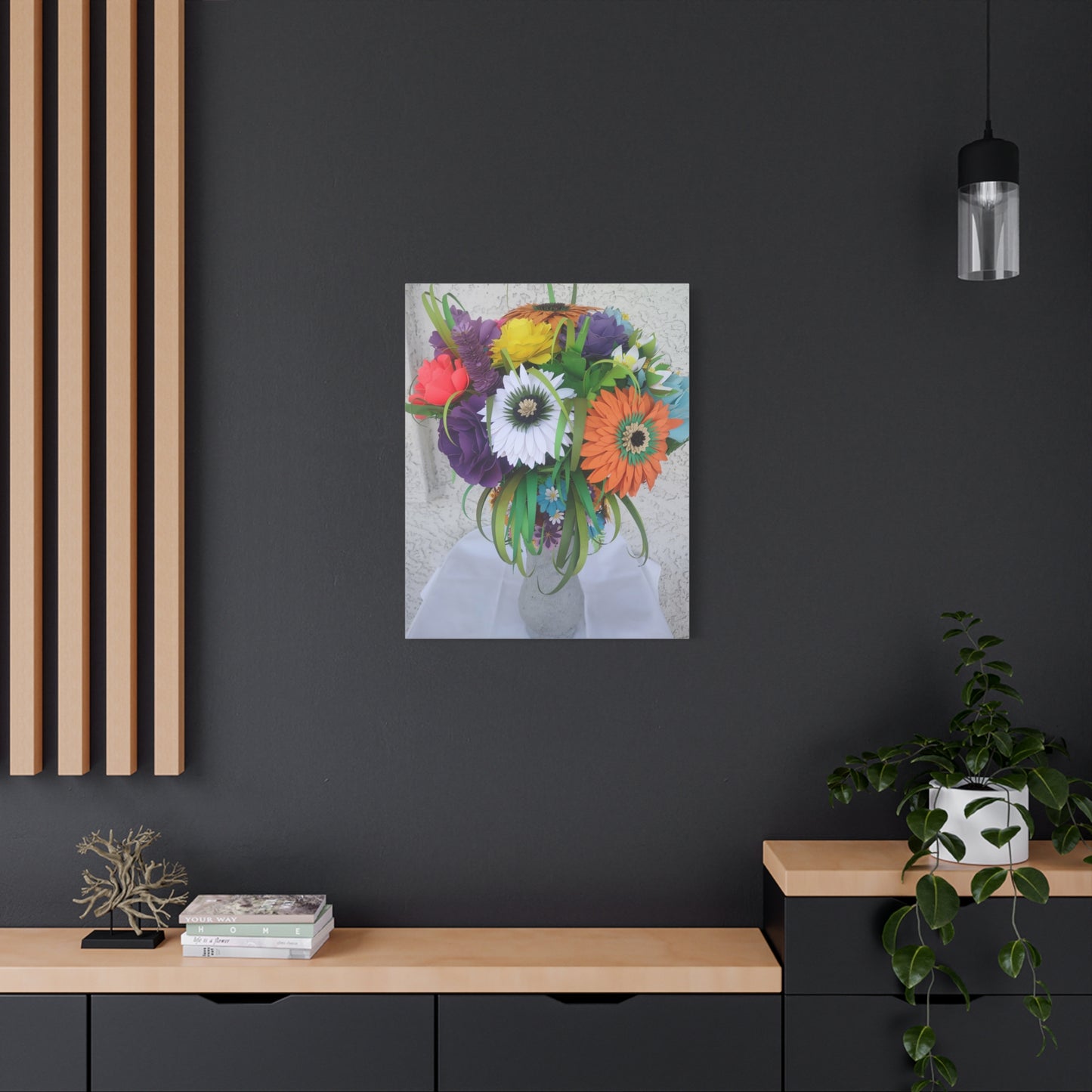 Canvas Print - Summer Whisper in Full Bloom