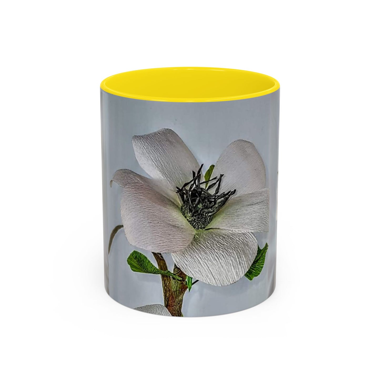 Coffee Mug Pinky Panther White Flower