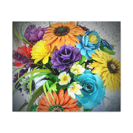 Canvas Art Print - 57 Amazing Flowers