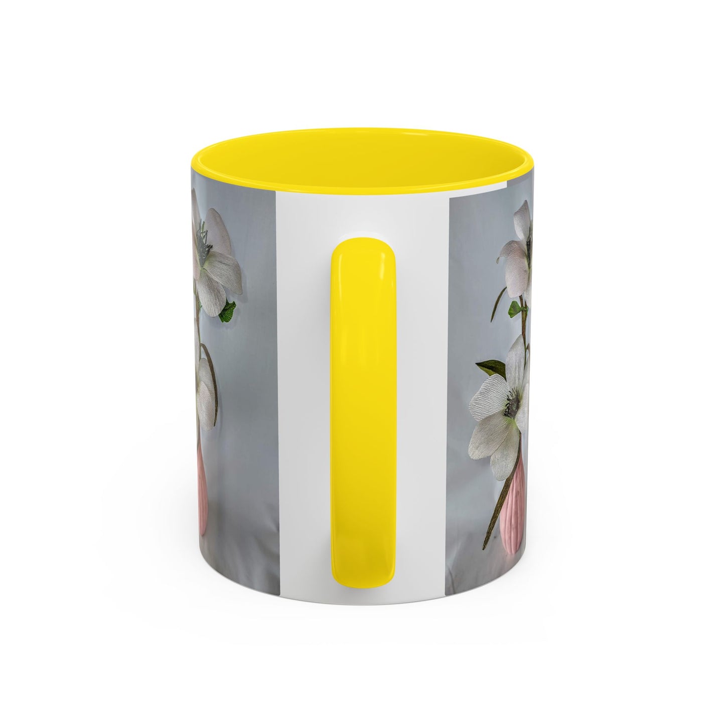 Coffee Mug Pinky Panther White Flower