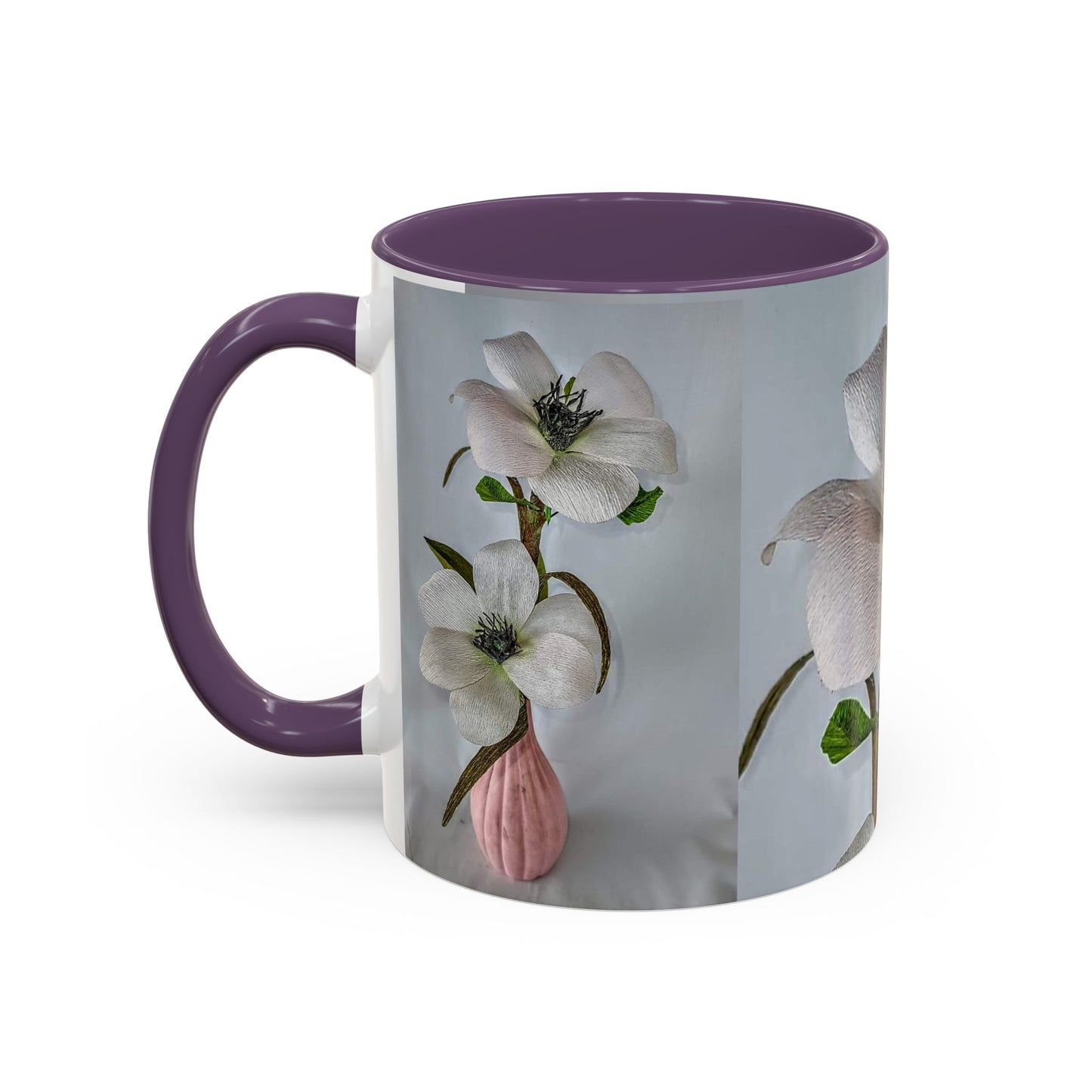 Coffee Mug Pinky Panther White Flower