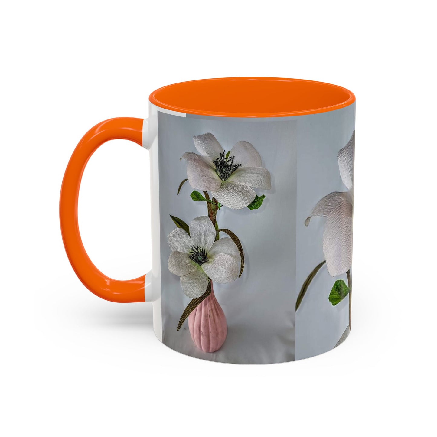 Coffee Mug Pinky Panther White Flower
