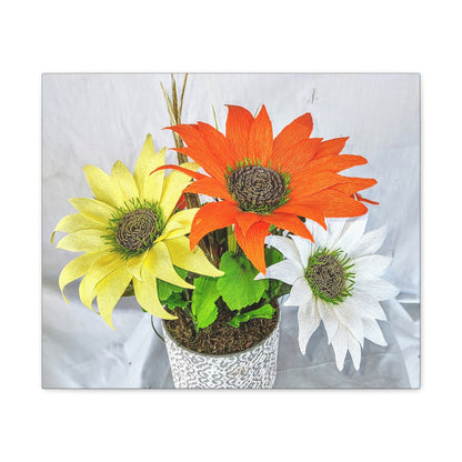 Canvas Stretched, Sunflowers