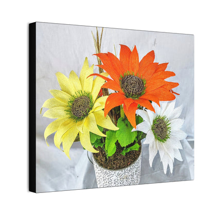 Canvas Stretched, Sunflowers