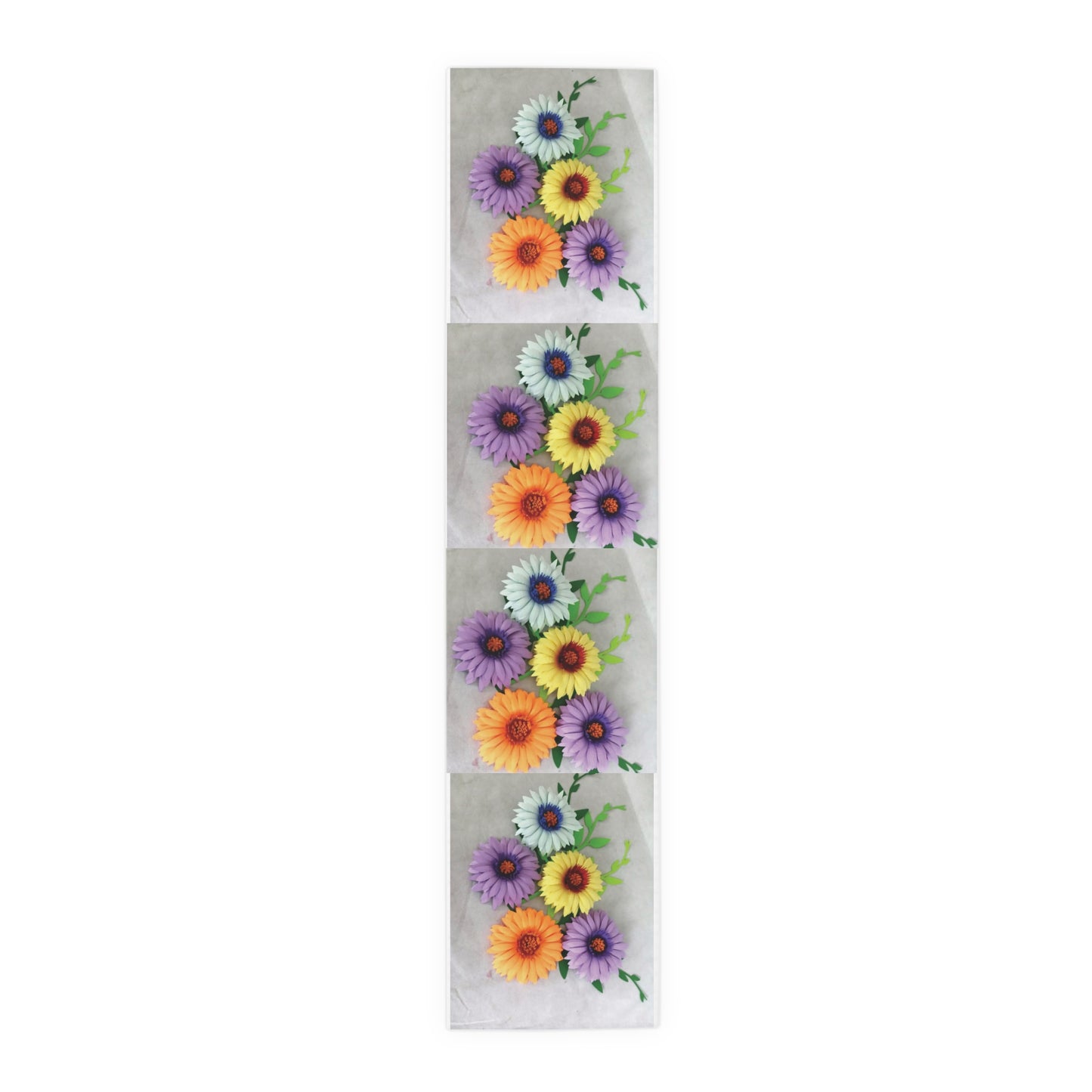 Table Runner (Cotton) - Daisies Unlimited, No Water Needed