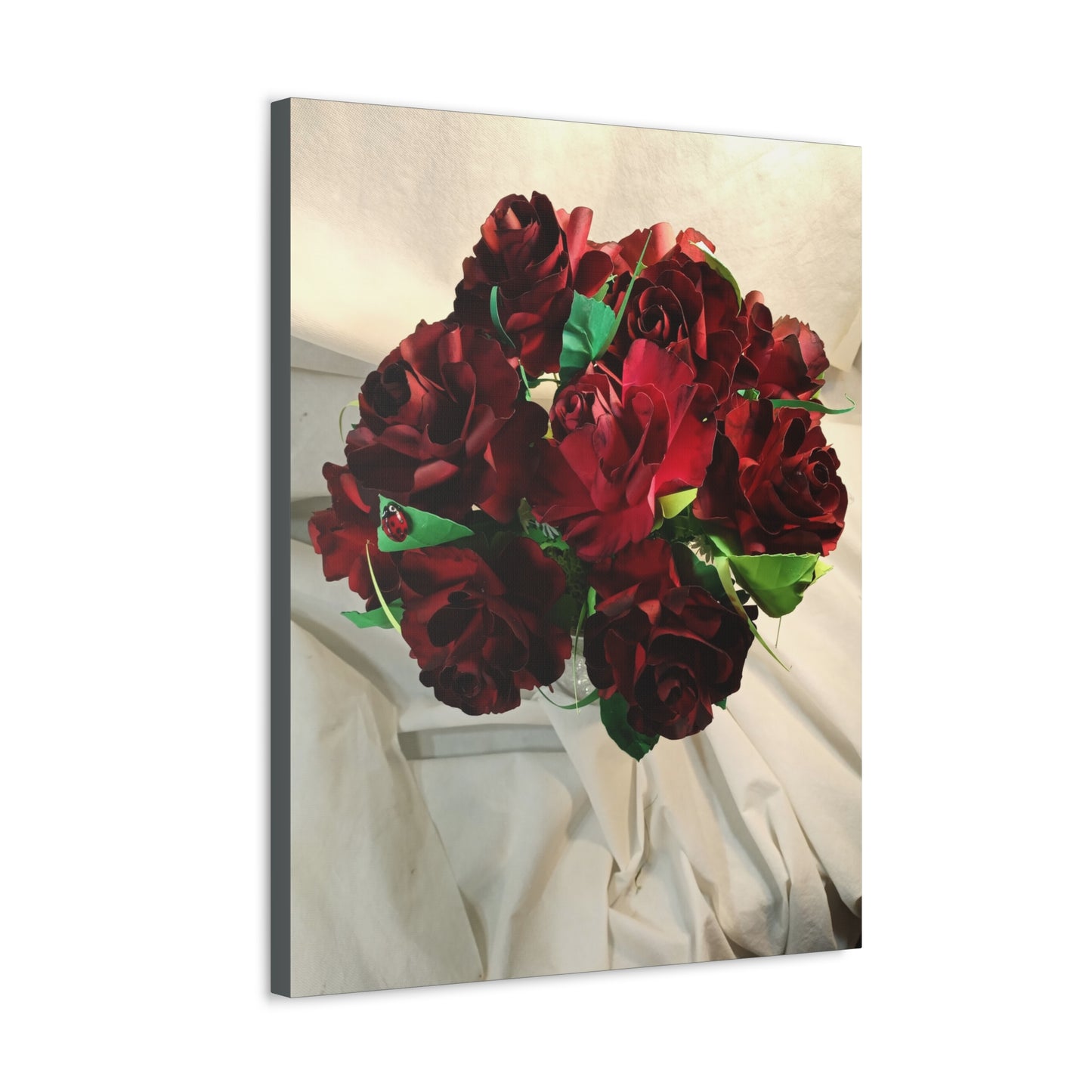 Canvas Wall Art - Ruby Red Roses