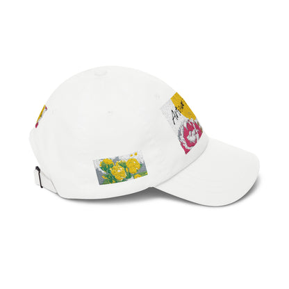 Classic Dad Cap — Sunshine Floral Logo Hat