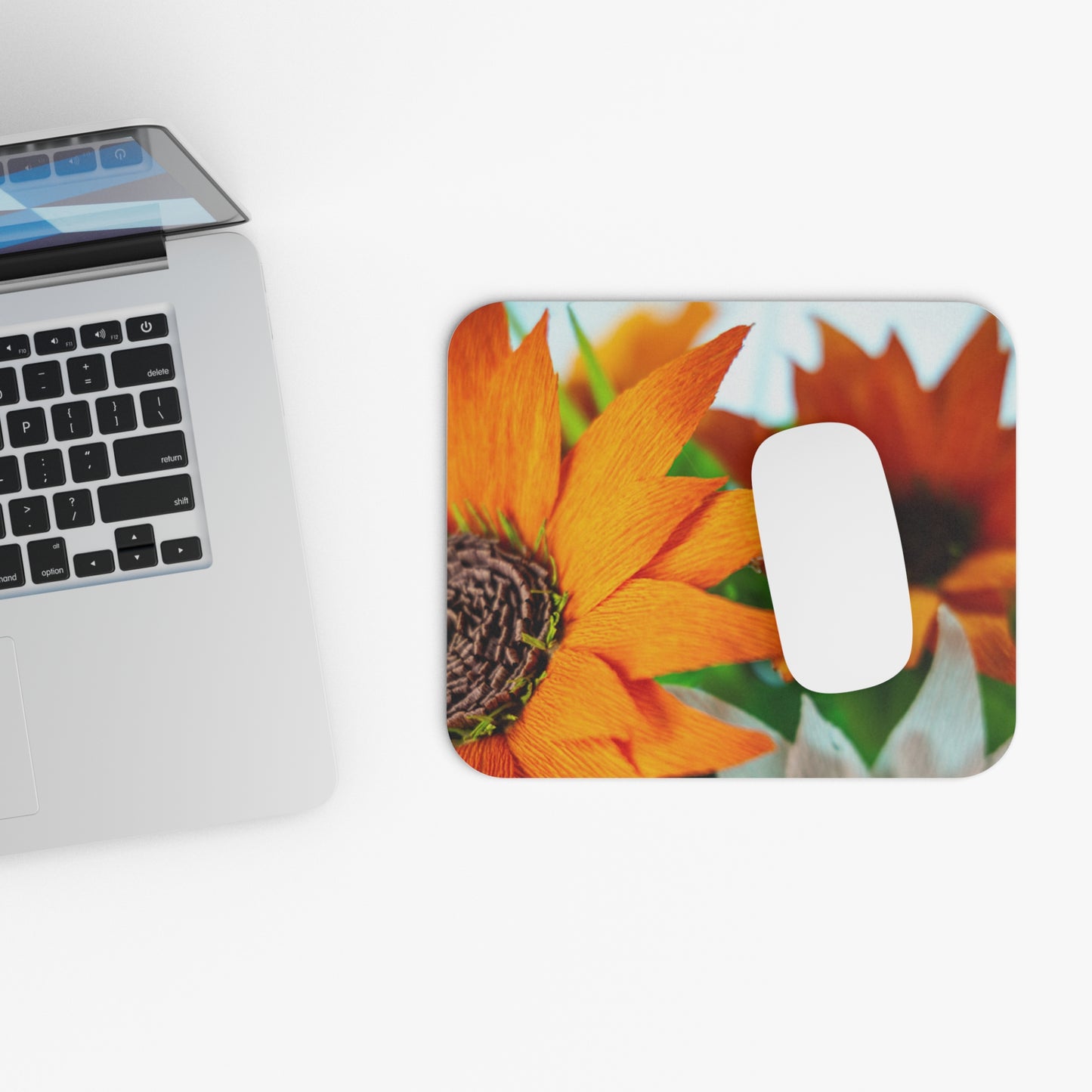 Mouse Pad (Rectangle) Sunflower on Mouse Pad