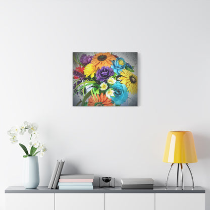 Canvas Art Print - 57 Amazing Flowers