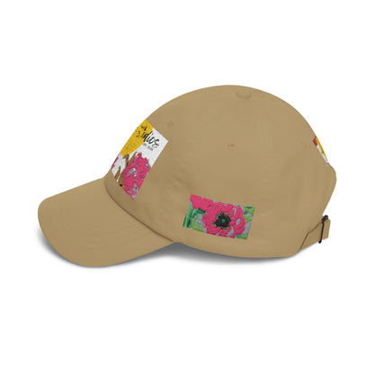 Classic Dad Cap — Sunshine Floral Logo Hat