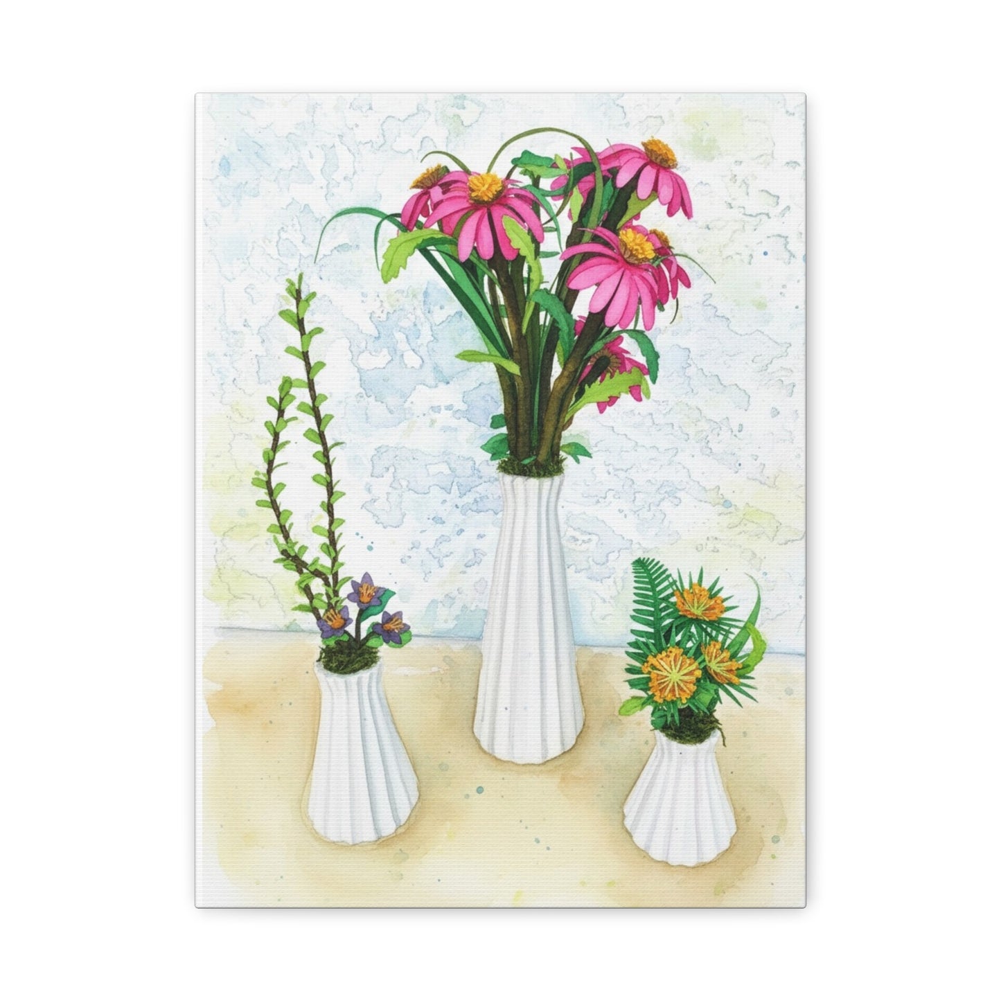 Matte Canvas Wall Art — Dining Room Print | Mother's Day Gift