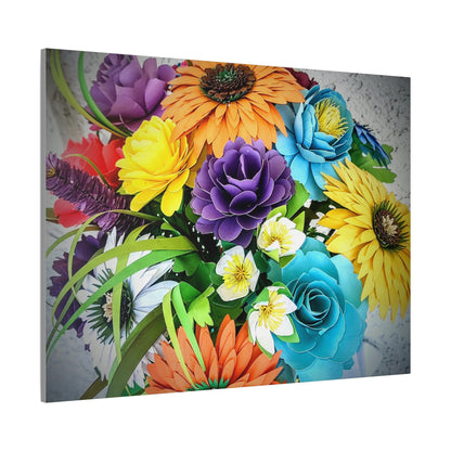 Canvas Art Print - 57 Amazing Flowers
