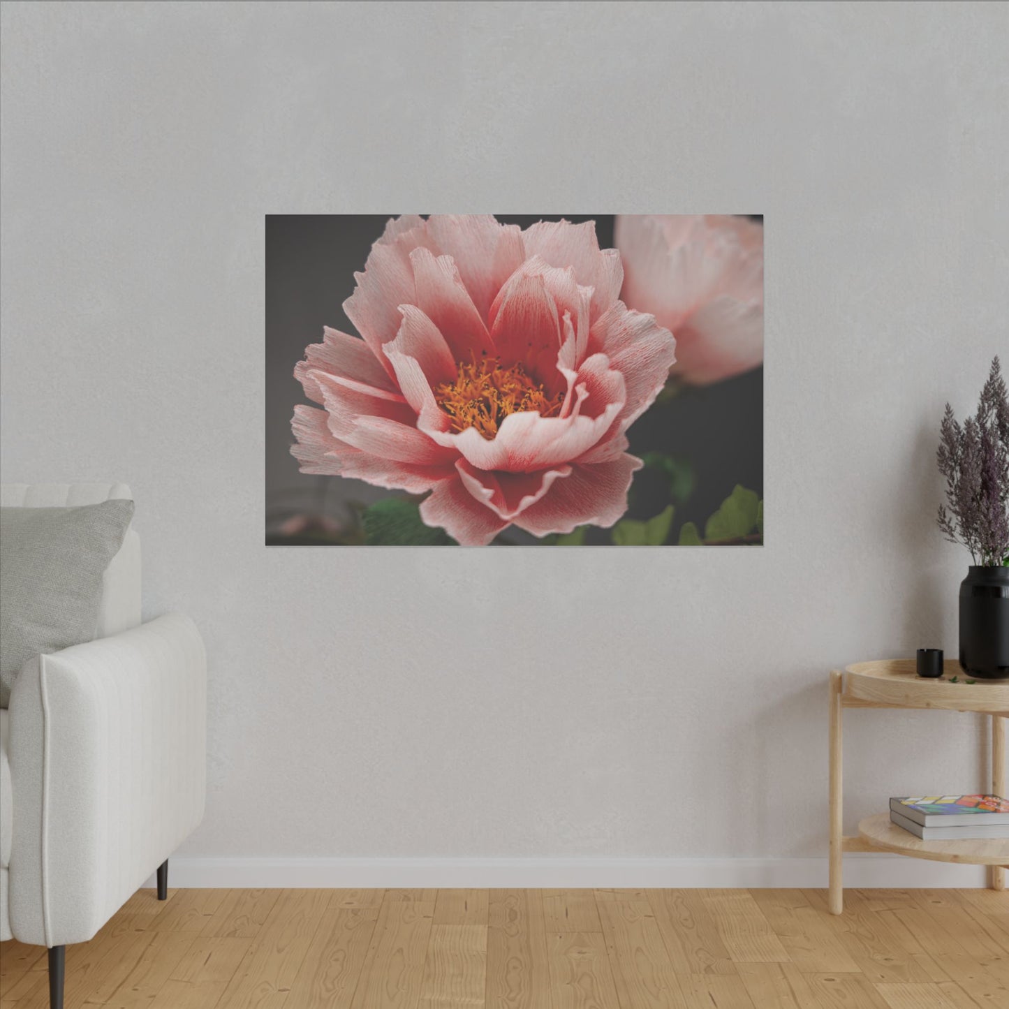 Canvas Print - Vibrant Pink Peonies