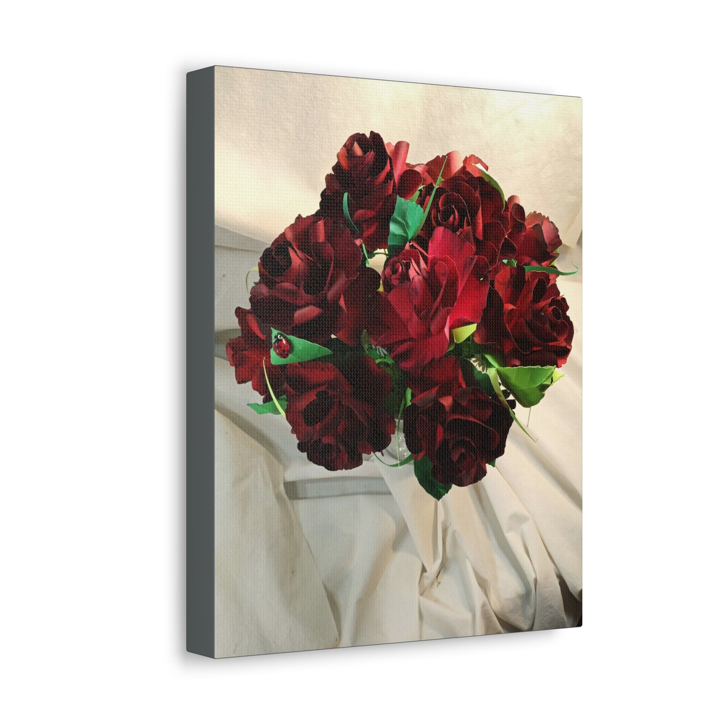 Canvas Wall Art - Ruby Red Roses