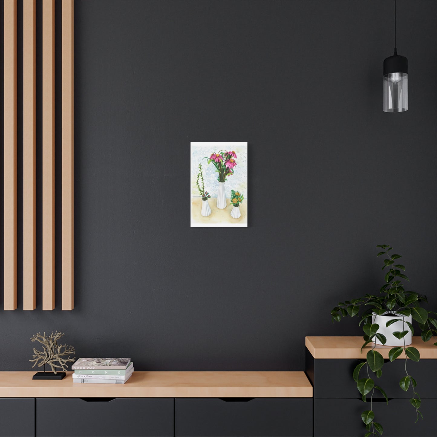 Matte Canvas Wall Art — Dining Room Print | Mother's Day Gift