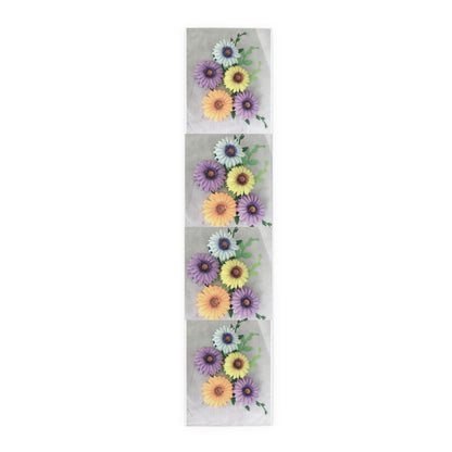 Table Runner (Cotton) - Daisies Unlimited, No Water Needed