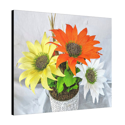 Canvas Stretched, Sunflowers