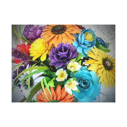 Canvas Art Print - 57 Amazing Flowers