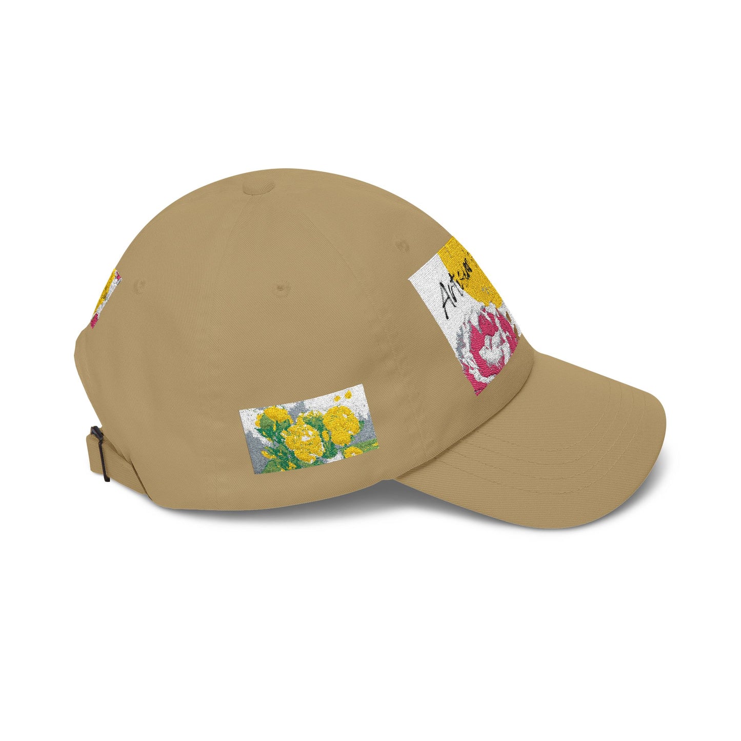 Classic Dad Cap — Sunshine Floral Logo Hat