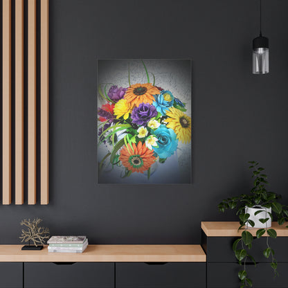 Canvas Art Print - 57 Amazing Flowers