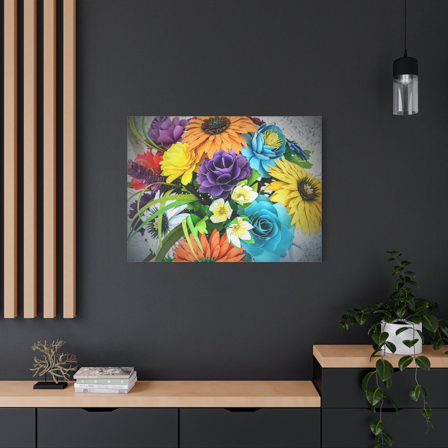 Canvas Art Print - 57 Amazing Flowers