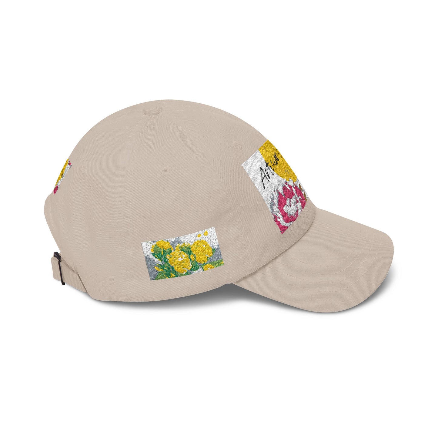 Classic Dad Cap — Sunshine Floral Logo Hat