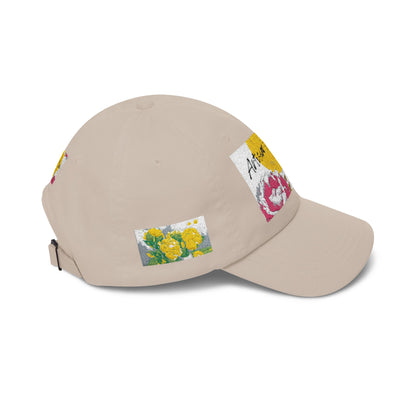 Classic Dad Cap — Sunshine Floral Logo Hat