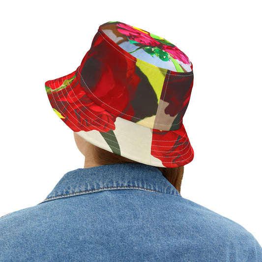 Bucket Hat - Outdoor Adventure and Gardening Enthusiasts Gift for Rose Garden Lovers