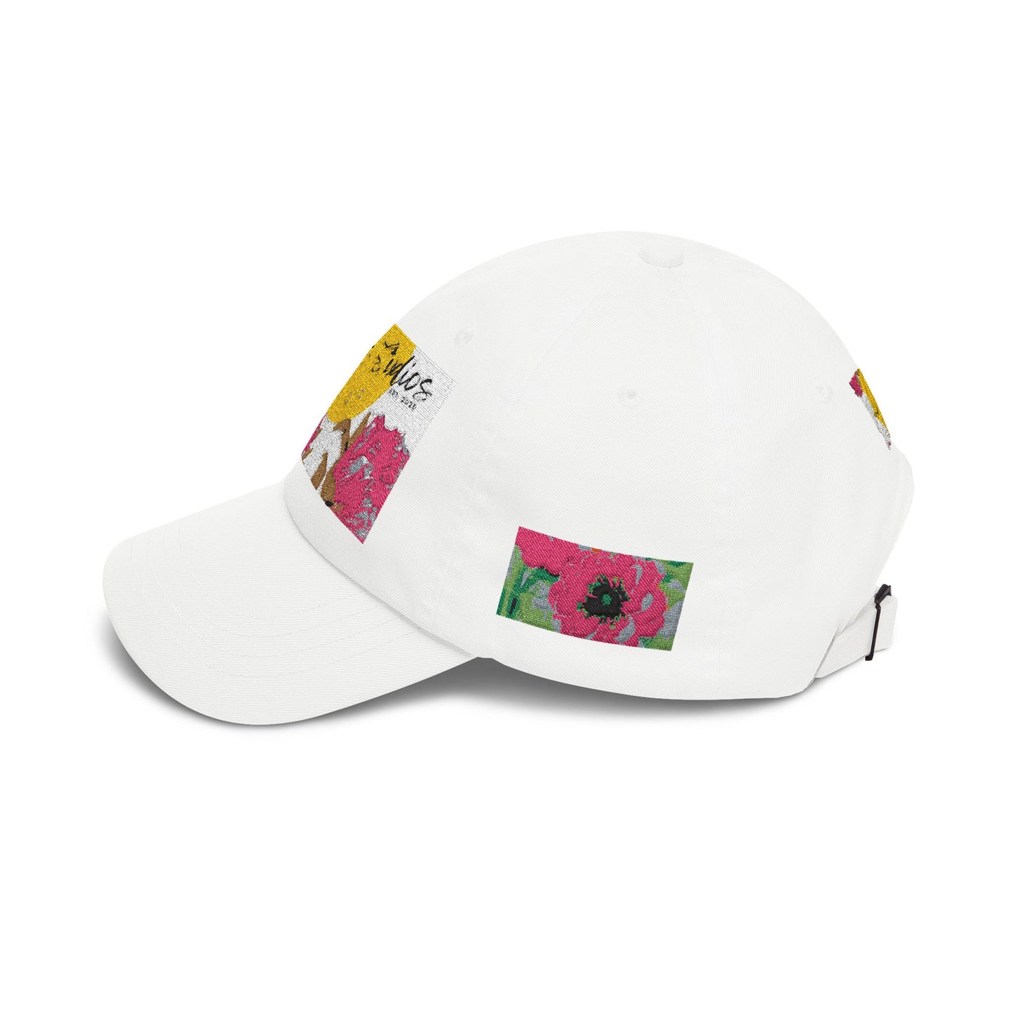 Classic Dad Cap — Sunshine Floral Logo Hat