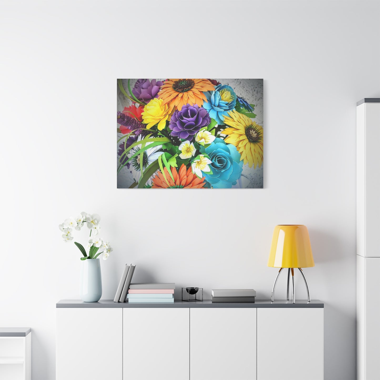 Canvas Art Print - 57 Amazing Flowers