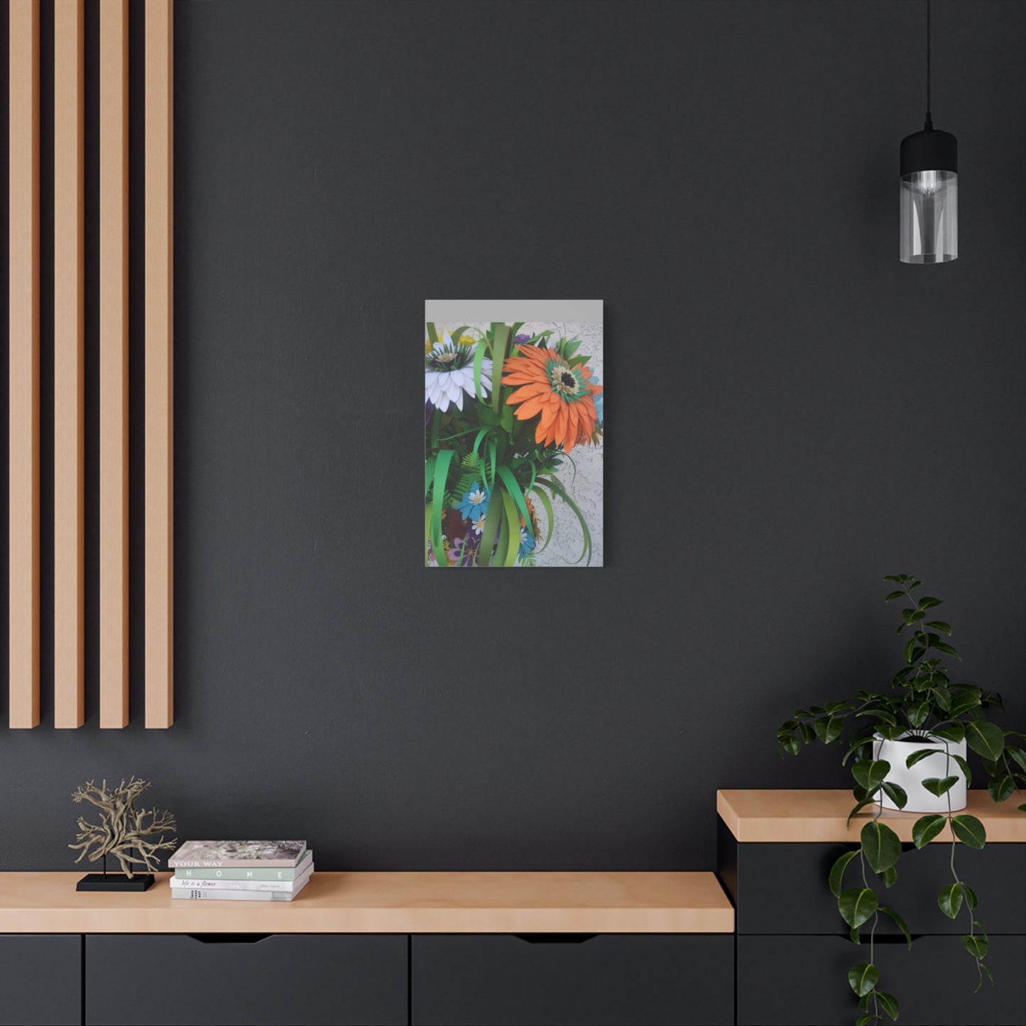 Canvas Print - World Renewal Blooms Summer Elegance