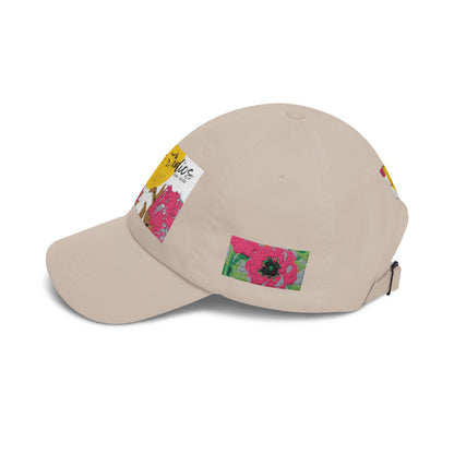 Classic Dad Cap — Sunshine Floral Logo Hat