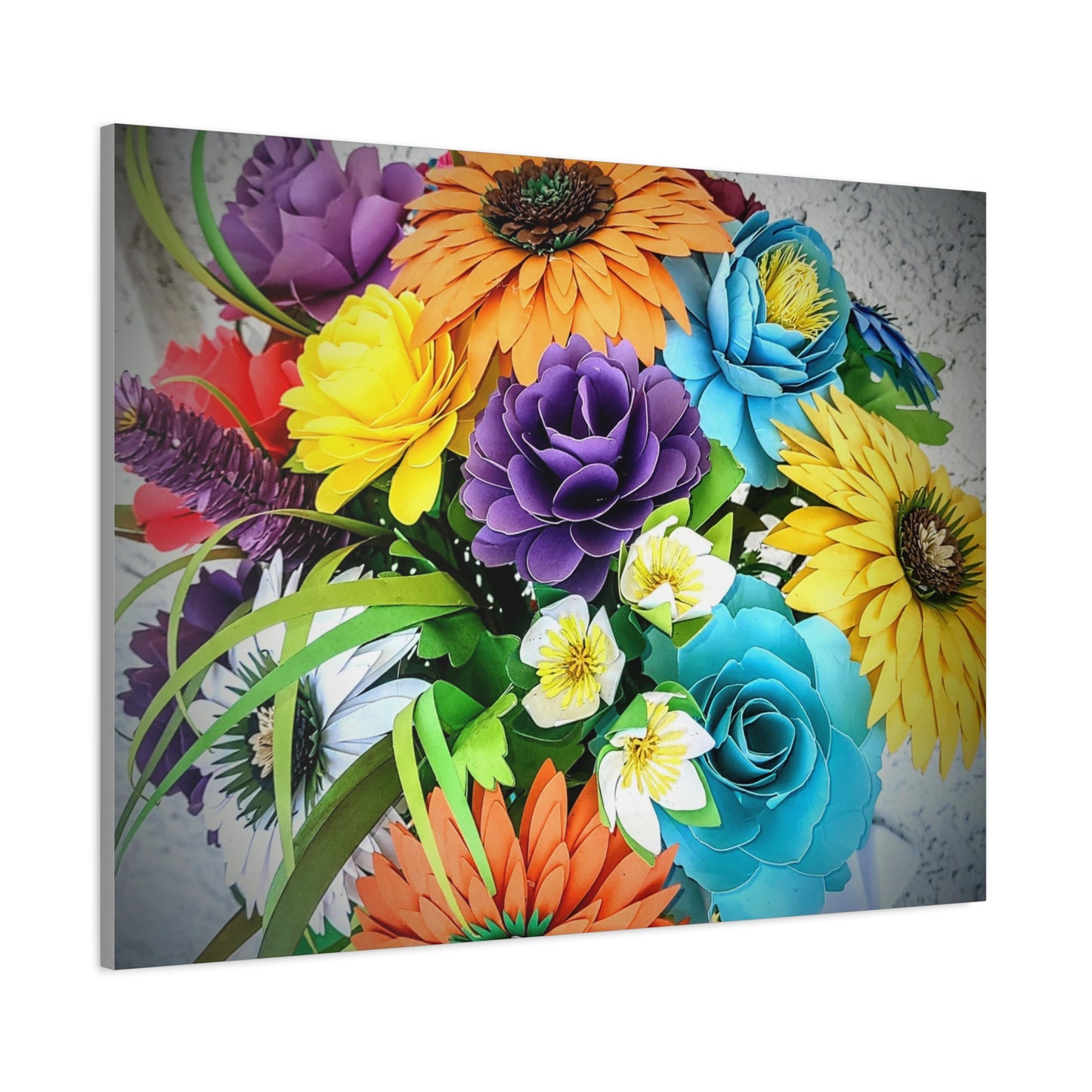 Canvas Art Print - 57 Amazing Flowers