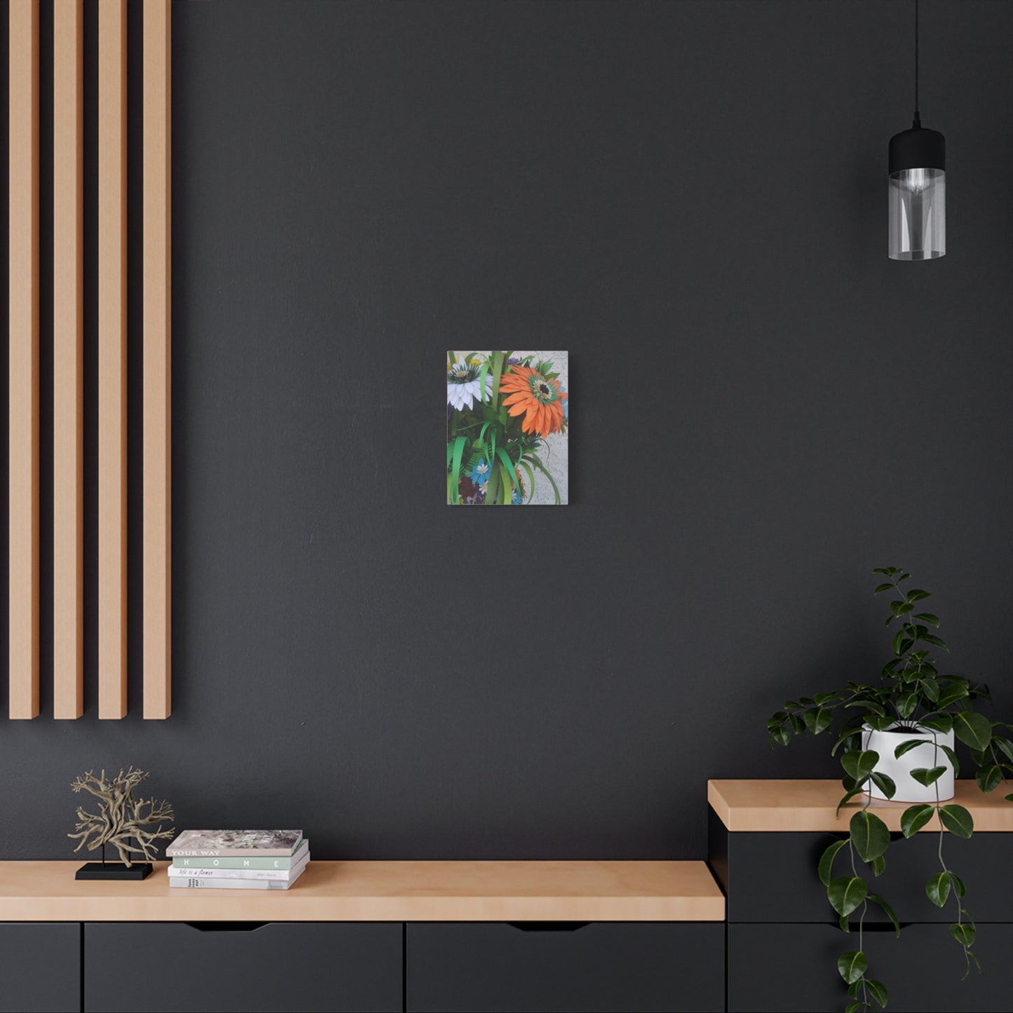 Canvas Print - World Renewal Blooms Summer Elegance