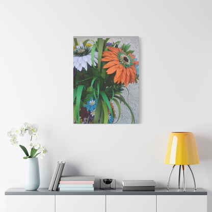 Canvas Print - World Renewal Blooms Summer Elegance