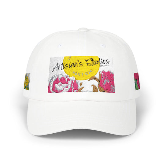 Classic Dad Cap — Sunshine Floral Logo Hat