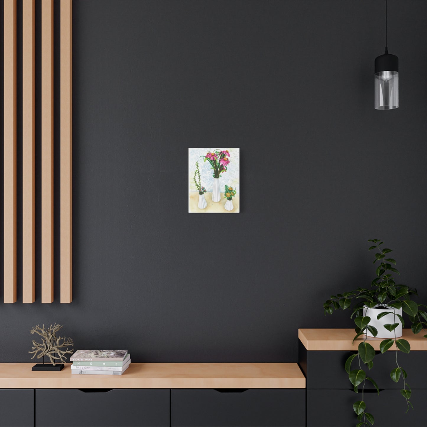 Matte Canvas Wall Art — Dining Room Print | Mother's Day Gift