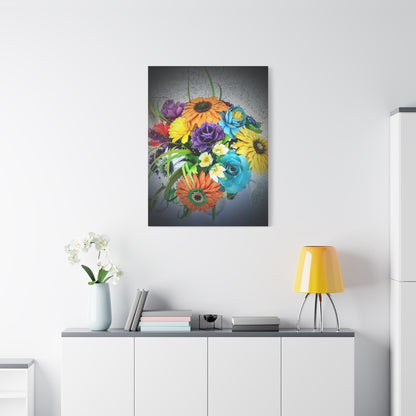 Canvas Art Print - 57 Amazing Flowers