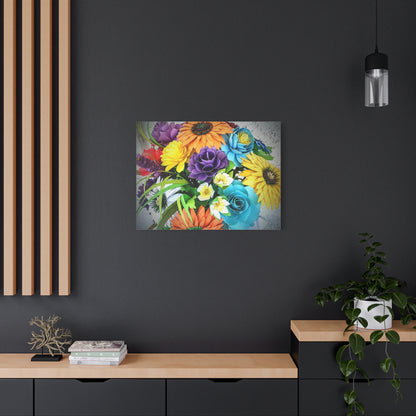 Canvas Art Print - 57 Amazing Flowers