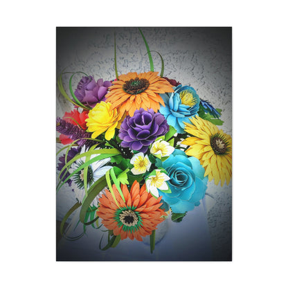 Canvas Art Print - 57 Amazing Flowers