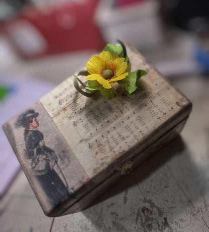 Grandma's Rustic Jewelry Box