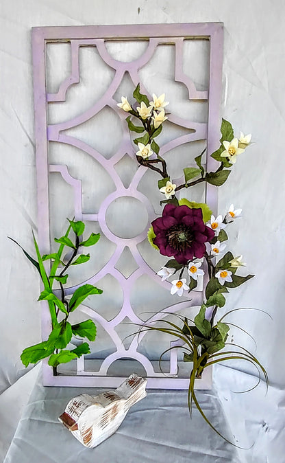 Window Floral Wall Decor