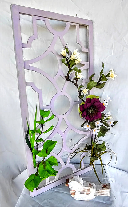 Window Floral Wall Decor