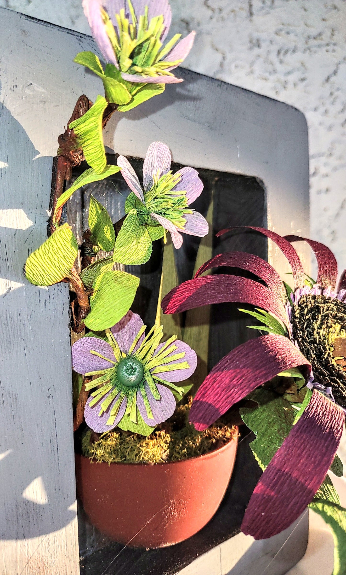 Custom Shadow Box with a Black Eyed Susan.